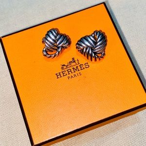 Authentic David Yurman Cable Knot Earrings